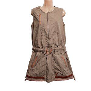 Magnlens Technical Outdoor Adjustable Short Dress Women Size L Brown